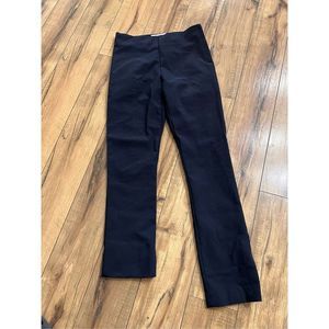 M.M.Lafleur size 4 navy blue The Foster slim fit pants full length or cropped